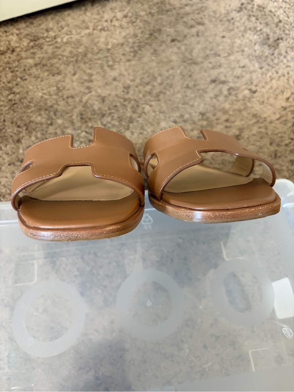 Steve Madden Hadyn Cognac Leather Sandal, Brown, Women's Size 10 - Picture 7 of 7